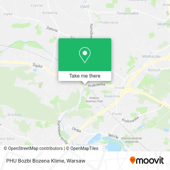 Карта PHU Bozbi Bozena Klime