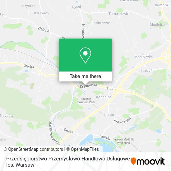 Przedsiębiorstwo Przemysłowo Handlowo Usługowe Ics map