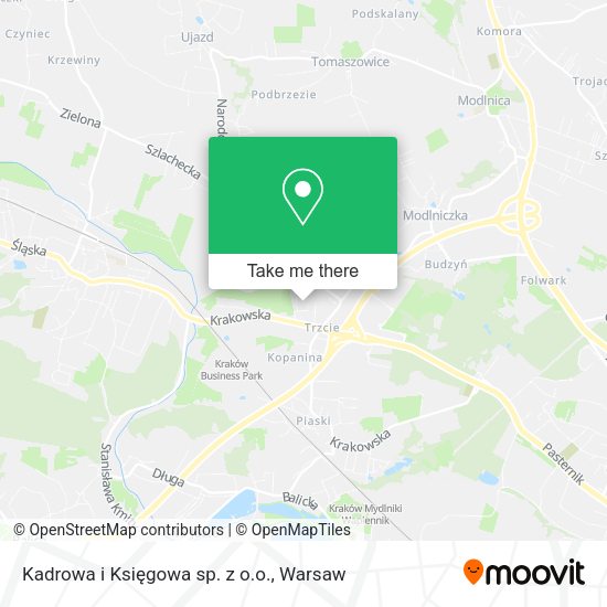 Kadrowa i Księgowa sp. z o.o. map