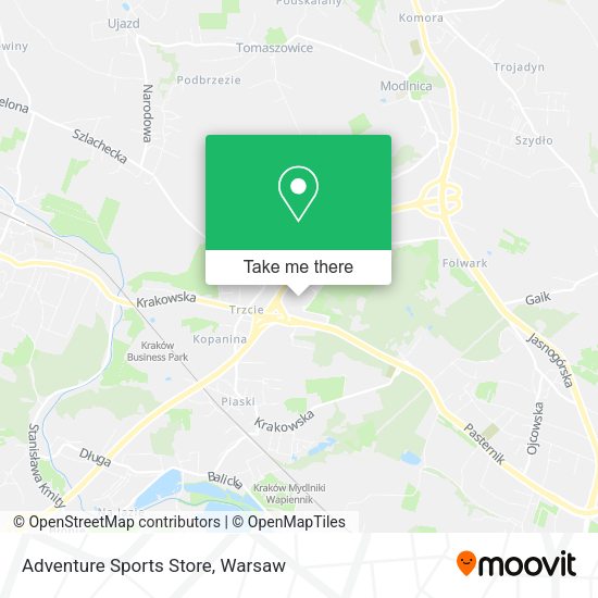 Adventure Sports Store map