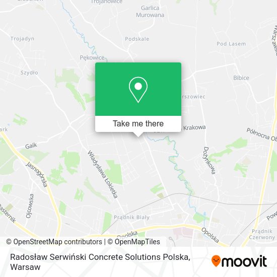 Radosław Serwiński Concrete Solutions Polska map