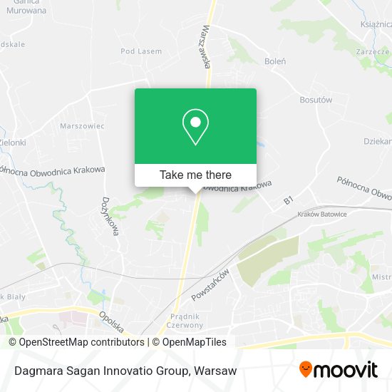 Dagmara Sagan Innovatio Group map