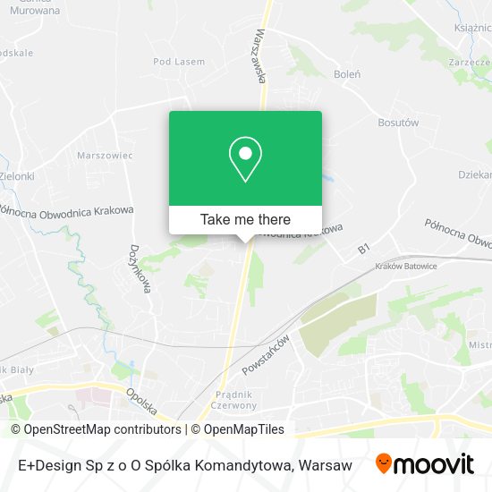 E+Design Sp z o O Spólka Komandytowa map