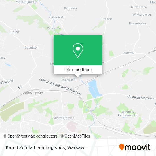 Карта Kamil Zemła Lena Logistics