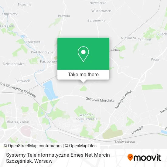 Карта Systemy Teleinformatyczne Emes Net Marcin Szczęśniak