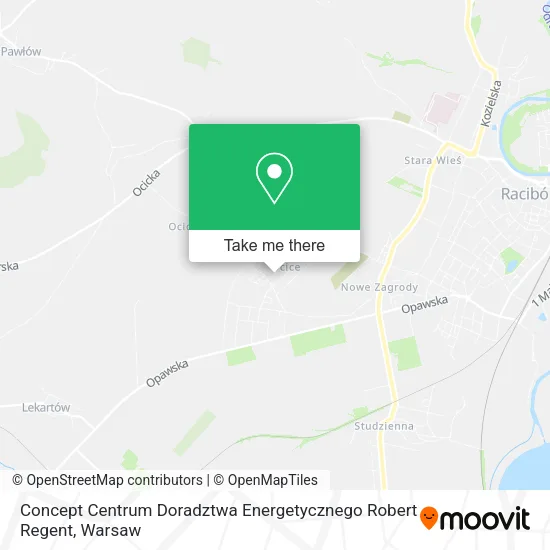 Карта Concept Centrum Doradztwa Energetycznego Robert Regent