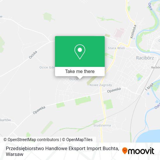 Przedsiębiorstwo Handlowe Eksport Import Buchta map