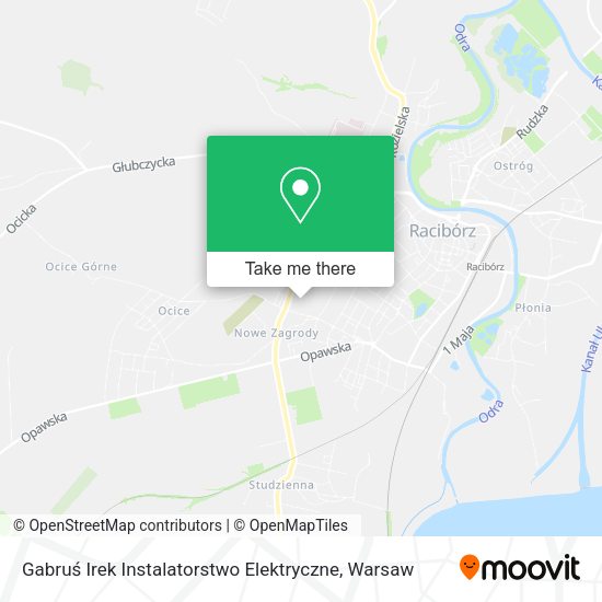 Gabruś Irek Instalatorstwo Elektryczne map