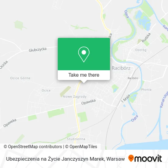Карта Ubezpieczenia na Życie Janczyszyn Marek