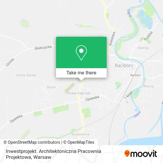 Карта Inwestprojekt. Architektoniczna Pracownia Projektowa