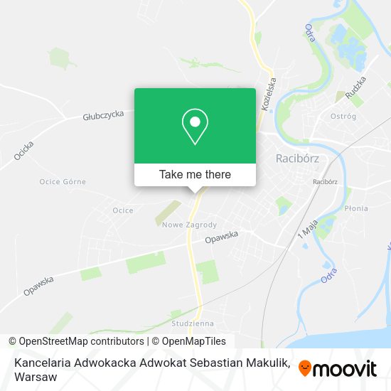 Kancelaria Adwokacka Adwokat Sebastian Makulik map