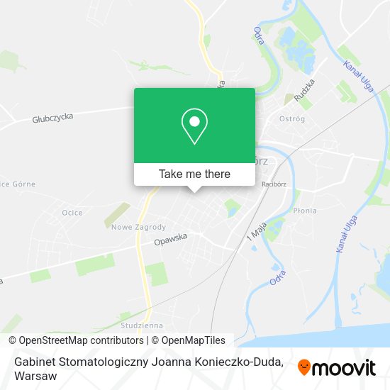 Gabinet Stomatologiczny Joanna Konieczko-Duda map