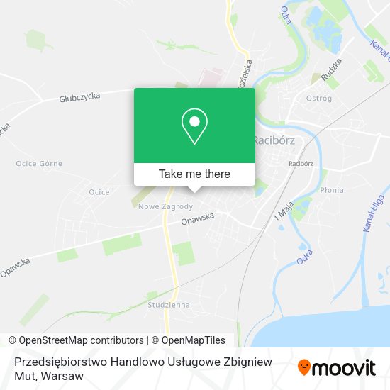 Przedsiębiorstwo Handlowo Usługowe Zbigniew Mut map