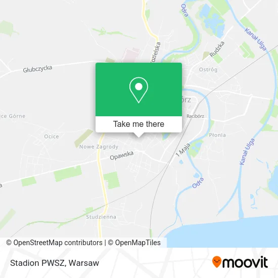 Карта Stadion PWSZ