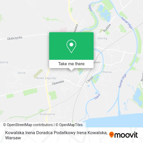 Kowalska Irena Doradca Podatkowy Irena Kowalska map