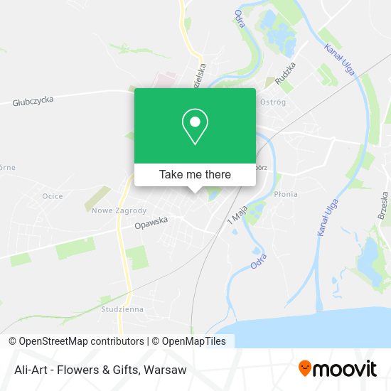 Ali-Art - Flowers & Gifts map