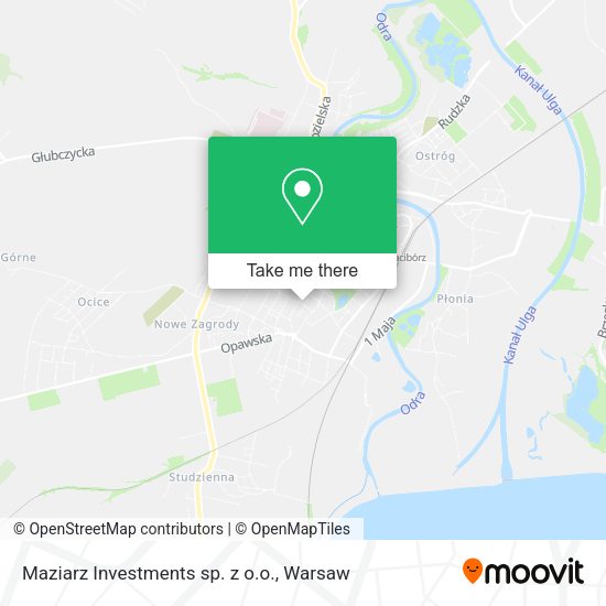 Maziarz Investments sp. z o.o. map