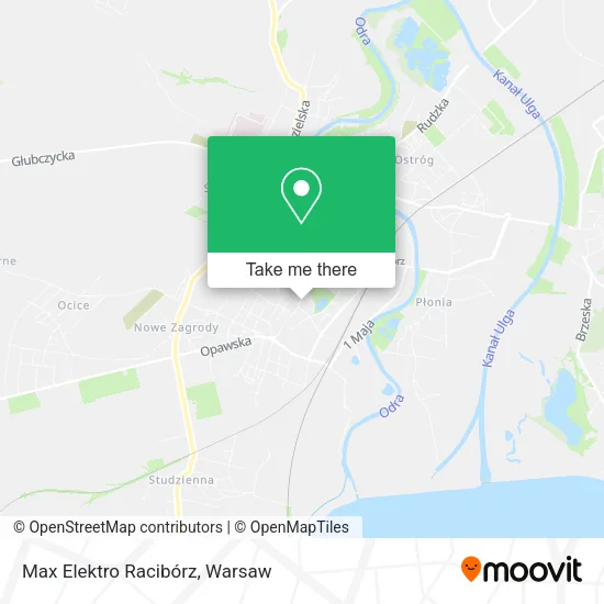 Карта Max Elektro Racibórz