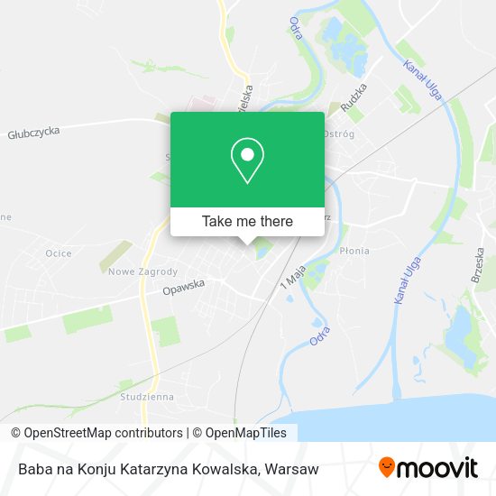 Baba na Konju Katarzyna Kowalska map