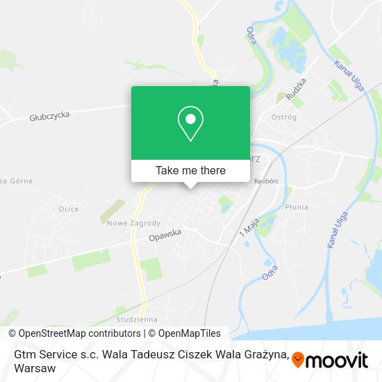 Gtm Service s.c. Wala Tadeusz Ciszek Wala Grażyna map