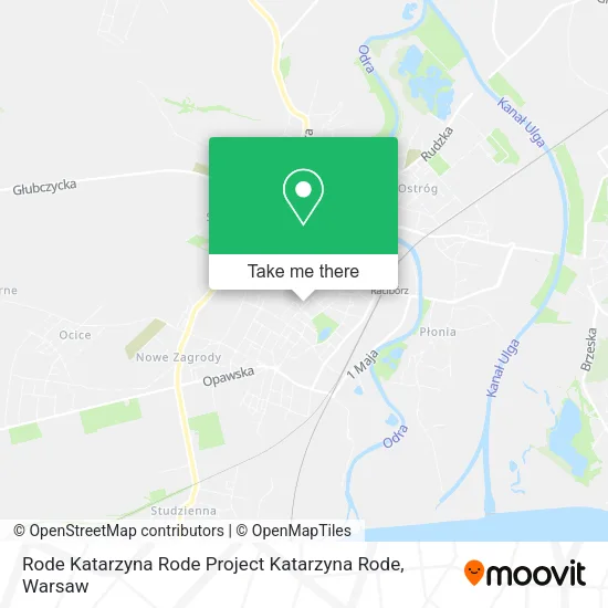 Карта Rode Katarzyna Rode Project Katarzyna Rode