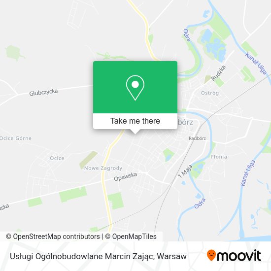 Usługi Ogólnobudowlane Marcin Zając map