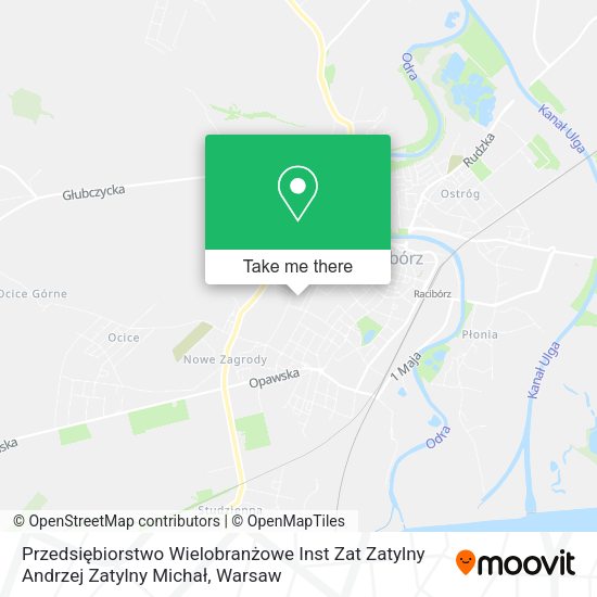 Przedsiębiorstwo Wielobranżowe Inst Zat Zatylny Andrzej Zatylny Michał map