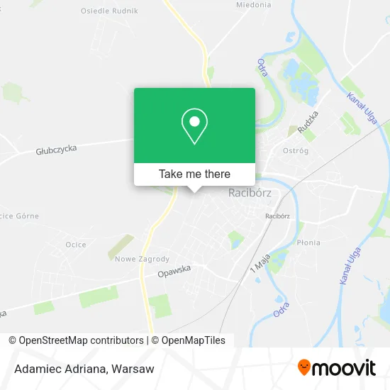 Adamiec Adriana map