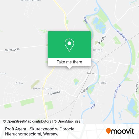 Profi Agent - Skuteczność w Obrocie Nieruchomościami map