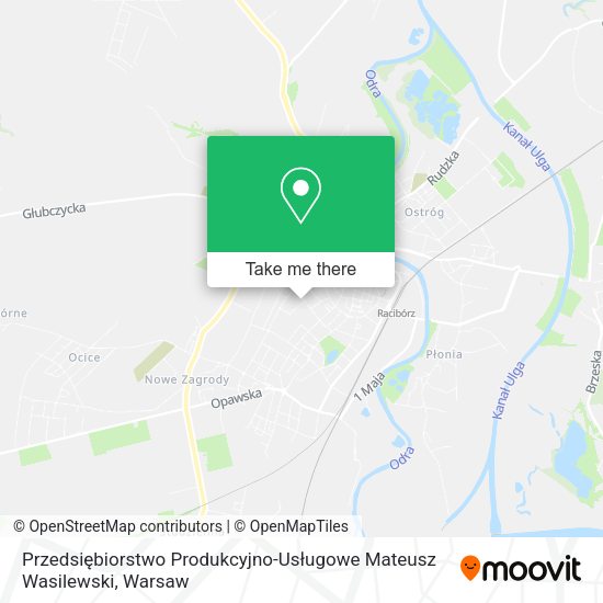 Przedsiębiorstwo Produkcyjno-Usługowe Mateusz Wasilewski map