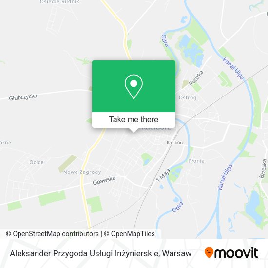 Aleksander Przygoda Usługi Inżynierskie map