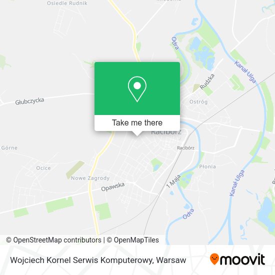 Wojciech Kornel Serwis Komputerowy map