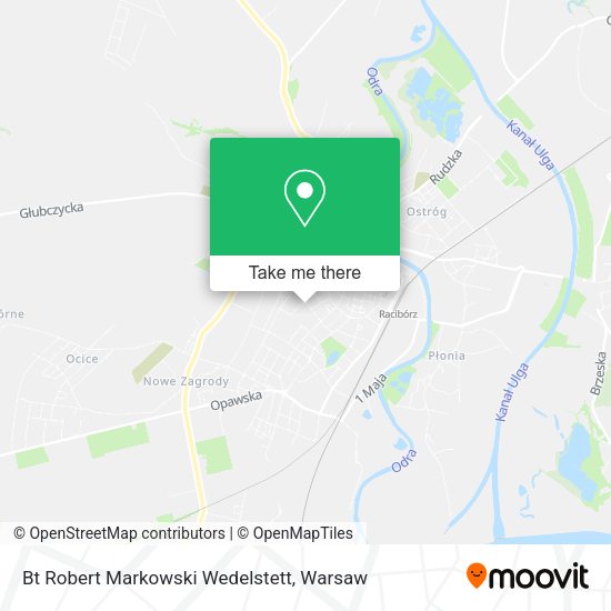 Bt Robert Markowski Wedelstett map