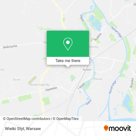 Карта Wielki Styl