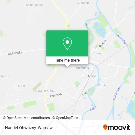 Карта Handel Obwozny