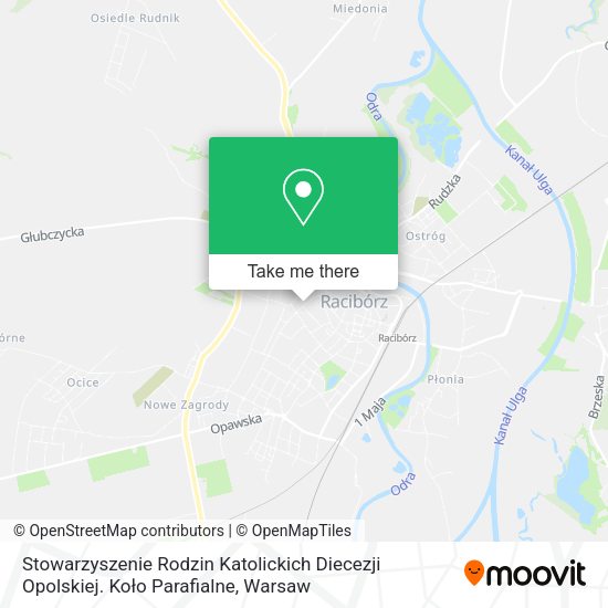 Stowarzyszenie Rodzin Katolickich Diecezji Opolskiej. Koło Parafialne map