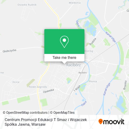 Centrum Promocji Edukacji T Smaz i Wojaczek Spółka Jawna map