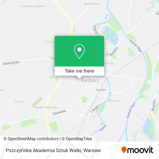 Pszczyńska Akademia Sztuk Walki map