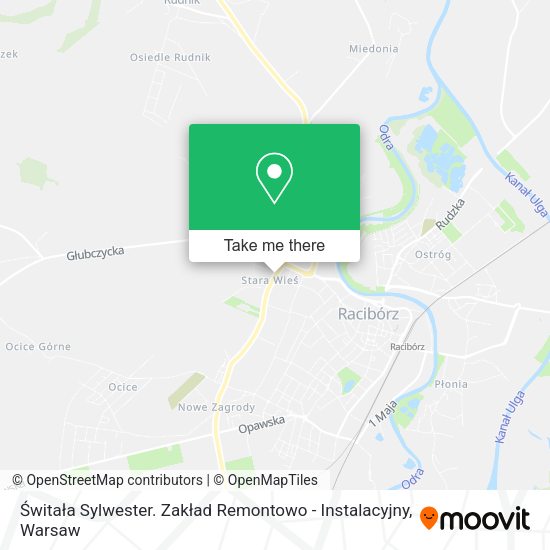 Świtała Sylwester. Zakład Remontowo - Instalacyjny map