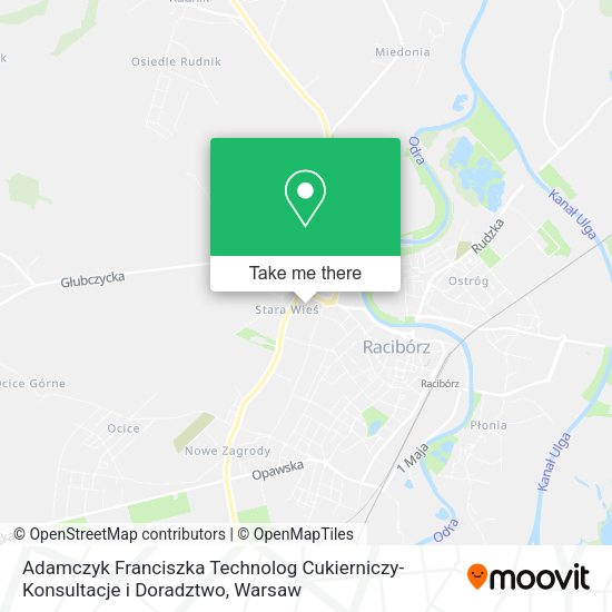 Adamczyk Franciszka Technolog Cukierniczy- Konsultacje i Doradztwo map