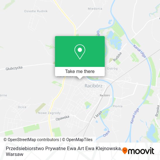 Przedsiebiorstwo Prywatne Ewa Art Ewa Klejnowska map