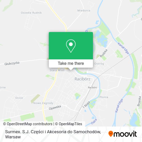 Surmex. S.J. Części i Akcesoria do Samochodów map