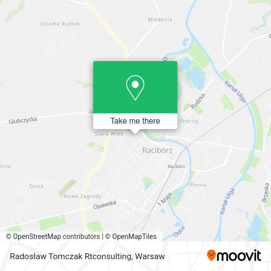 Radosław Tomczak Rtconsulting map