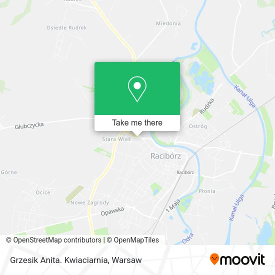 Карта Grzesik Anita. Kwiaciarnia