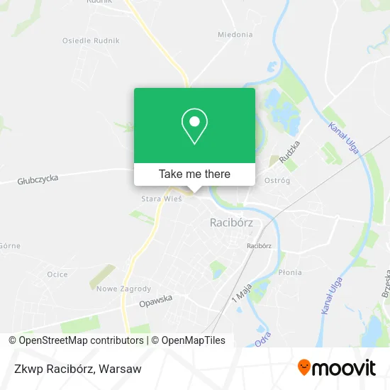 Карта Zkwp Racibórz