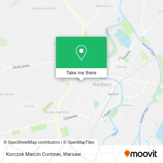 Карта Korczok Marcin Continer