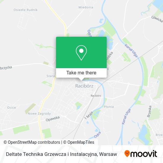 Карта Deltate Technika Grzewcza i Instalacyjna