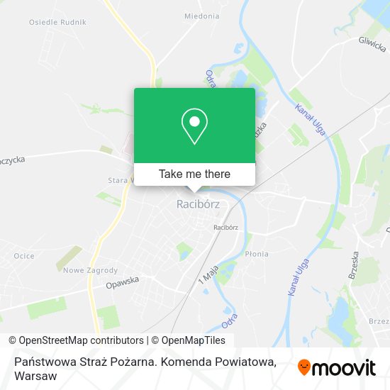 Państwowa Straż Pożarna. Komenda Powiatowa map