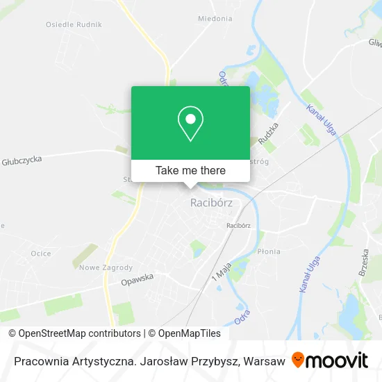 Pracownia Artystyczna. Jarosław Przybysz map
