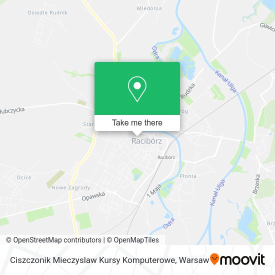 Ciszczonik Mieczyslaw Kursy Komputerowe map